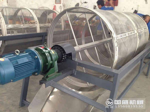 滾筒篩選機篩網(wǎng)堵塞 滾筒篩選機篩網(wǎng)堵塞