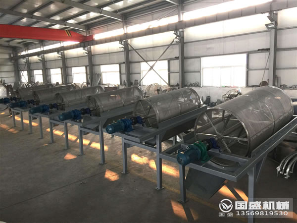 全自動滾筒砂石篩選機 全自動滾筒砂石篩選機